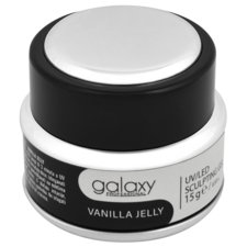 Gradivni gel za nadogradnju noktiju GALAXY LED/UV Vanilla Jelly 15g